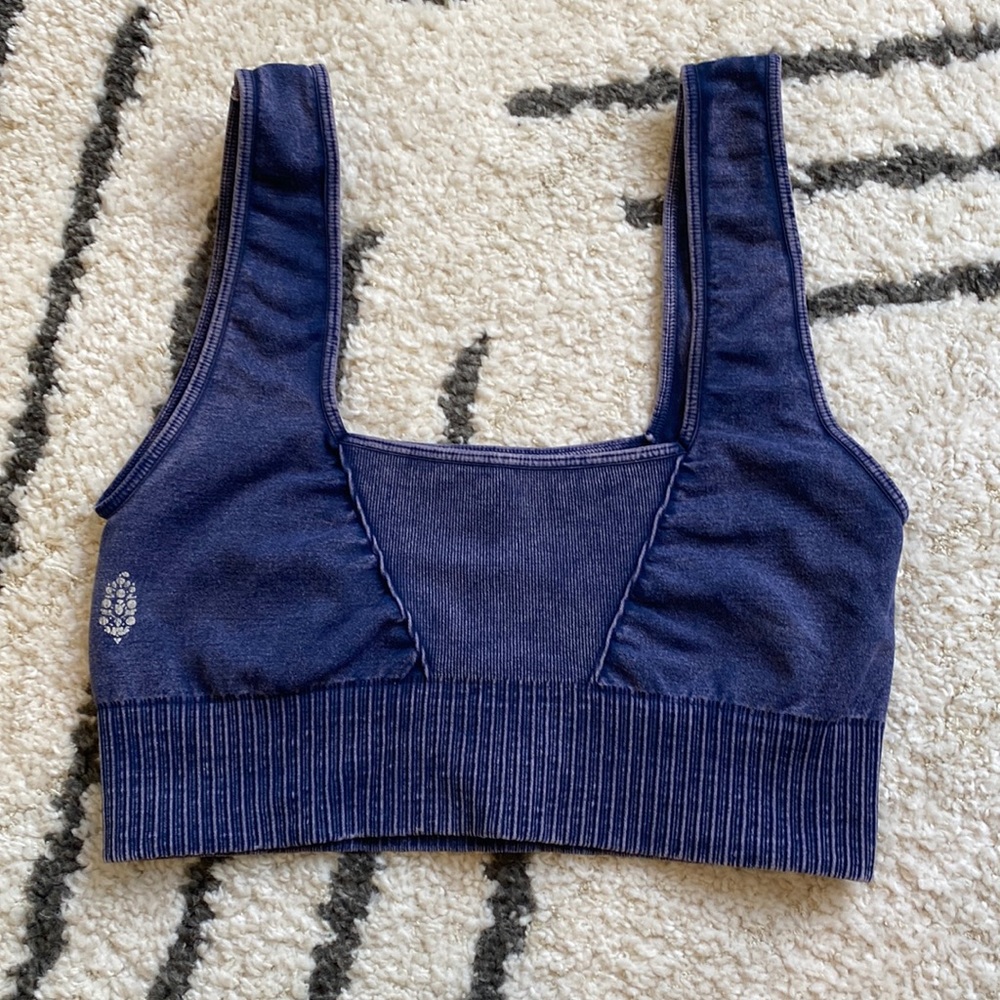 Free People Square Neck Good Karma Top - size M/L